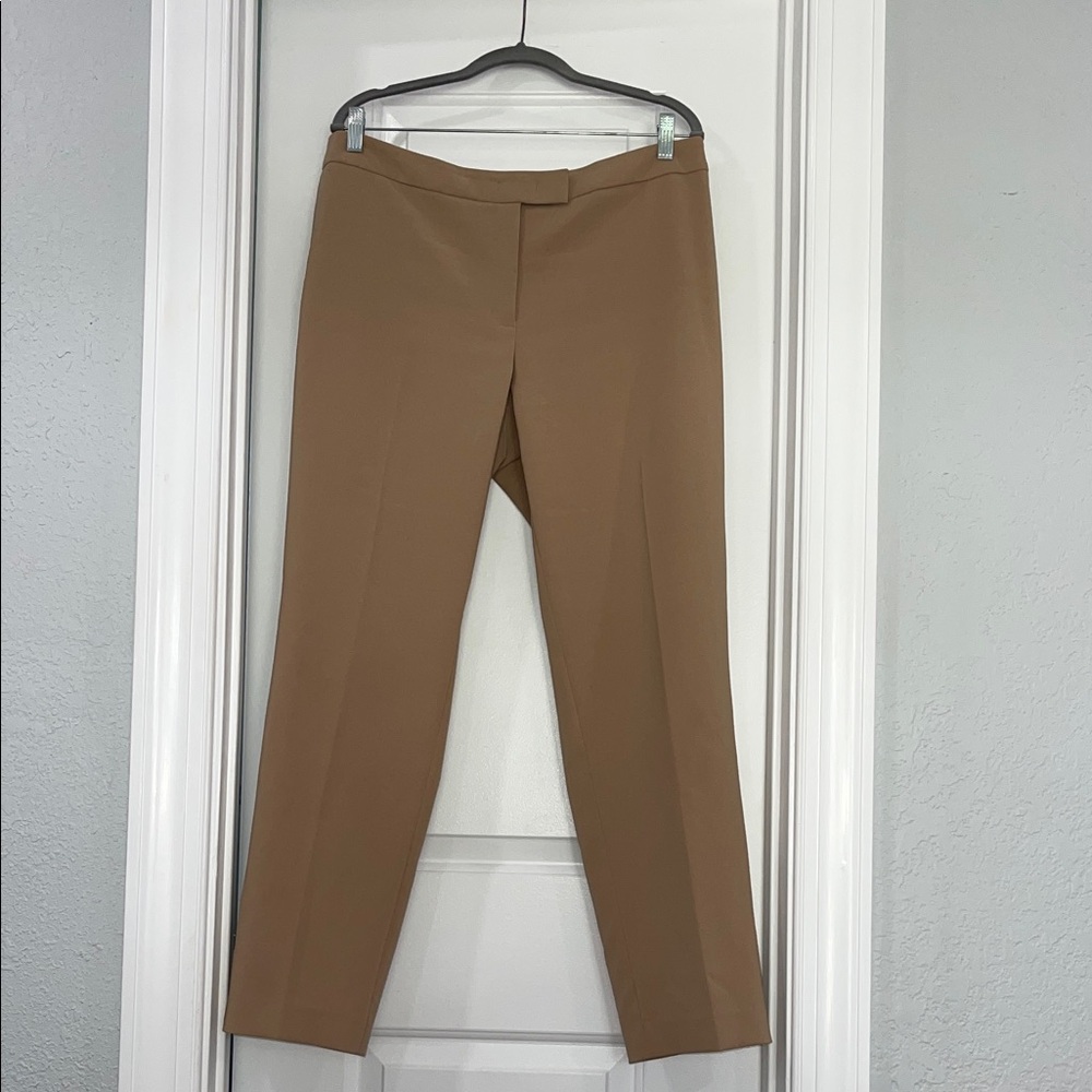 Anne Klein Women's Tan Stretch Pants Size 12